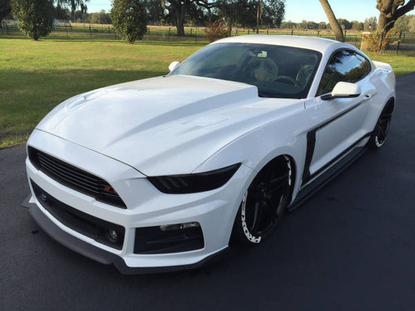 2015-2017 S550 Mustang Fiberglass A49-3 Hood - view 2