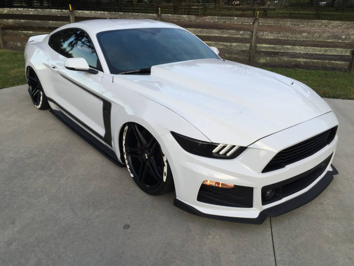 2015-2017 S550 Mustang Fiberglass A49-3 Hood