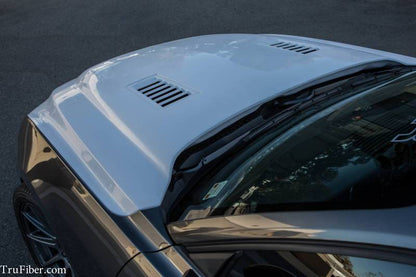 2015-2017 S550 Mustang Fiberglass A53 Ram Air Hood - view 3