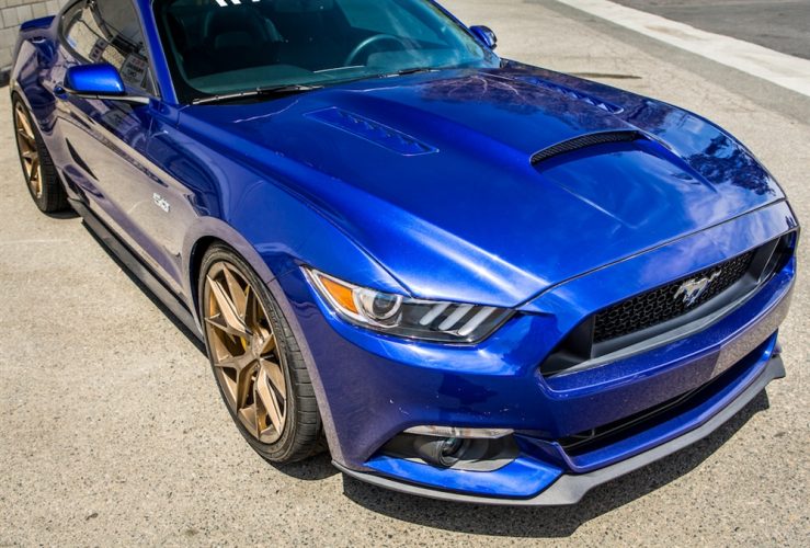 2015-2017 S550 Mustang Fiberglass A72 Ram Air Hood