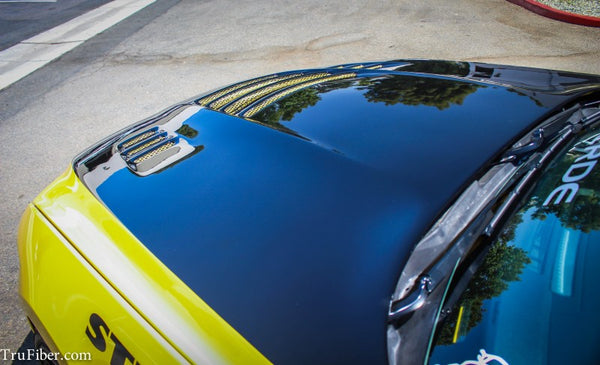 2015-2017 S550 Mustang Fiberglass A81 Hood - view 2