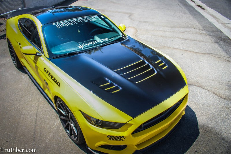 2015-2017 S550 Mustang Fiberglass A81 Hood