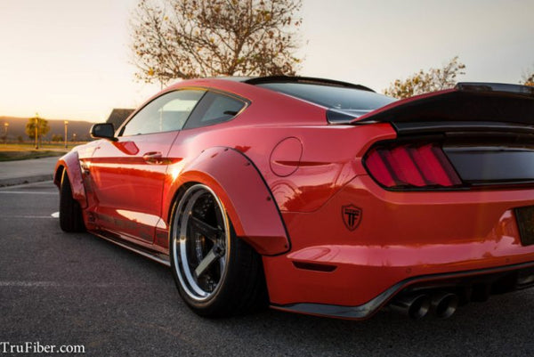 2015-2017 S550 Mustang Fiberglass LG267-S Rear Fender Flares