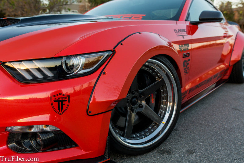 2015-2017 S550 Mustang Fiberglass LG267-T Front Fender Flares - view 2