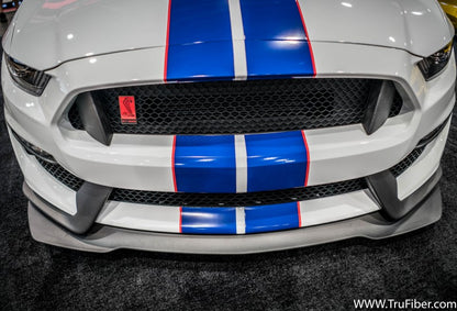 2015-2017 S550 Mustang GT350R Carbon Fiber LG301-AC Chin Spoiler