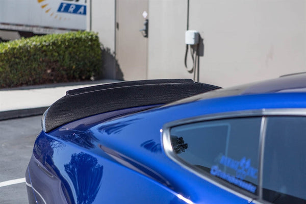 2015-2018 S550 Mustang Carbon Fiber DCA57 Rear Spoiler - view 2