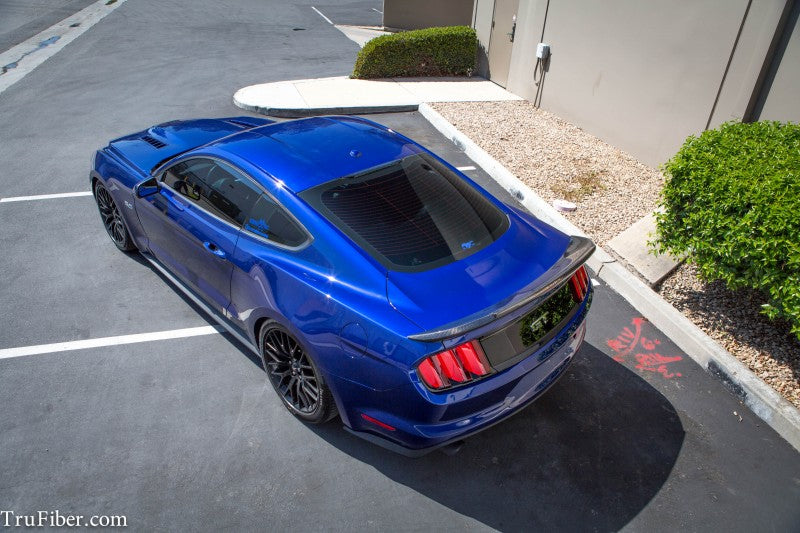 2015-2018 S550 Mustang Carbon Fiber DCA57 Rear Spoiler - view 6