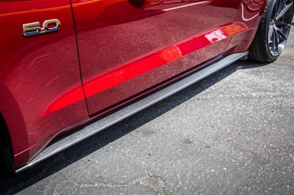 2015-2023 S550 Mustang Carbon Fiber XR10 Side Skirts - view 2