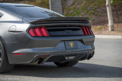 2015-2018 S550 Mustang Carbon Fiber DCA59 Rear Spoiler - view 3
