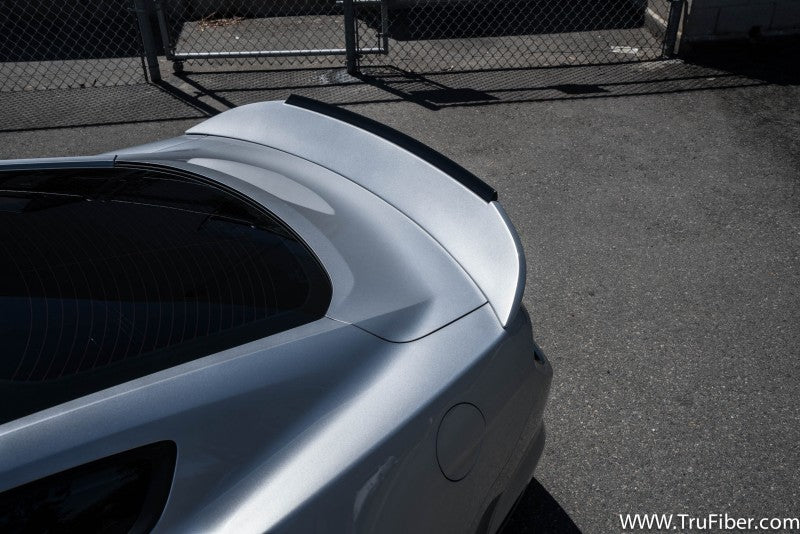 2015-2018 S550 Mustang Fiberglass DCA57 Rear Spoiler w/ Fiberglass Gurney Flap