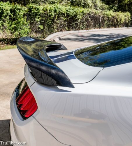 2015-2018 S550 Mustang GT350R Carbon Fiber DCA62-AC Rear Spoiler - view 3