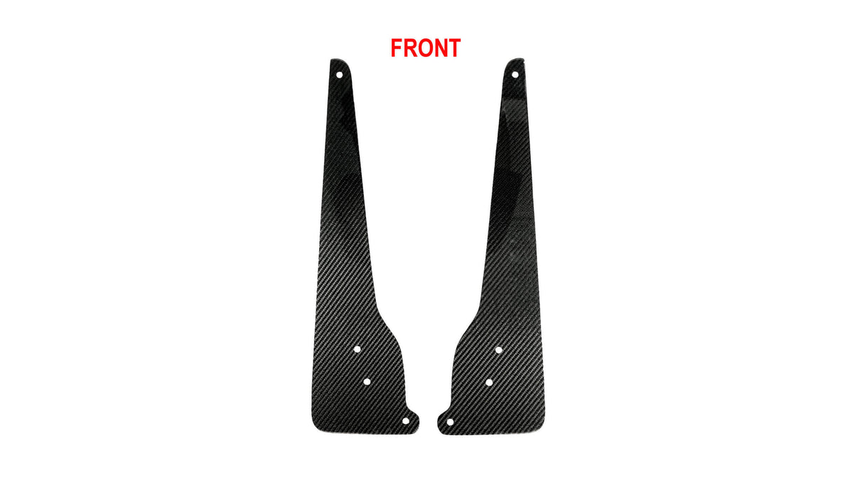 2015-2019 Charger Carbon Fiber LG396 Fiber Front Splash Guards - view 3