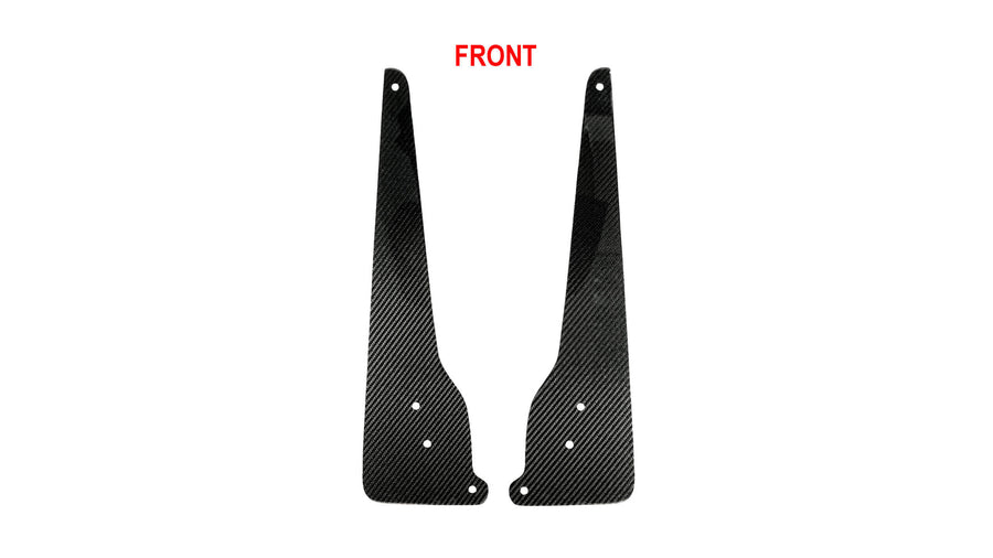 2015-2019 Charger Carbon Fiber LG396 Fiber Front Splash Guards - view 3