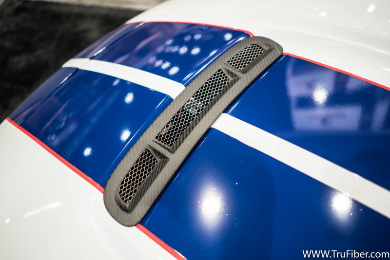 2015-2019 S550 Mustang GT350R Carbon Fiber LG304-AC Hood Vent