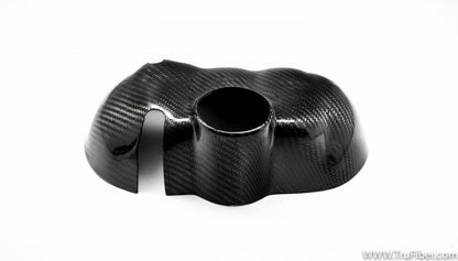 2015-2021 S550 Mustang Carbon Fiber LG228 Coolant Reservoir Cover - view 2