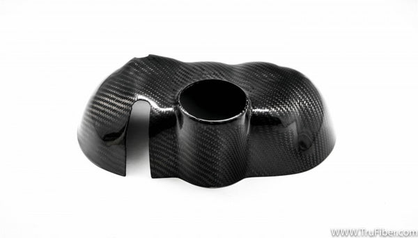 2015-2021 S550 Mustang Carbon Fiber LG228 Coolant Reservoir Cover - view 2