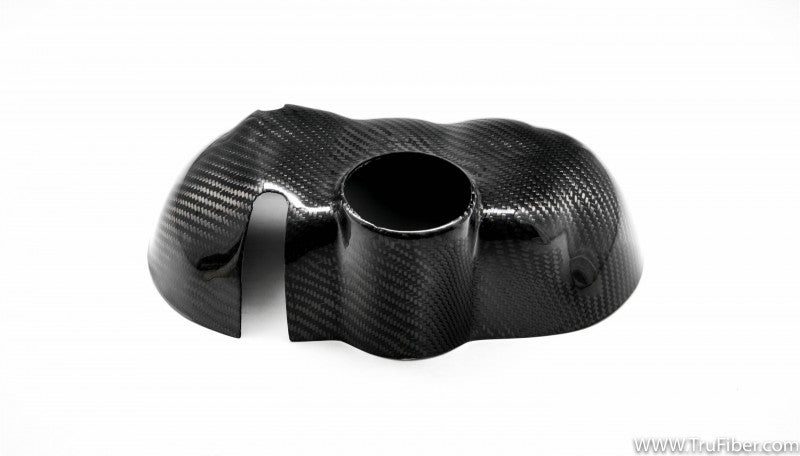 2015-2021 S550 Mustang Carbon Fiber LG228 Coolant Reservoir Cover - view 2