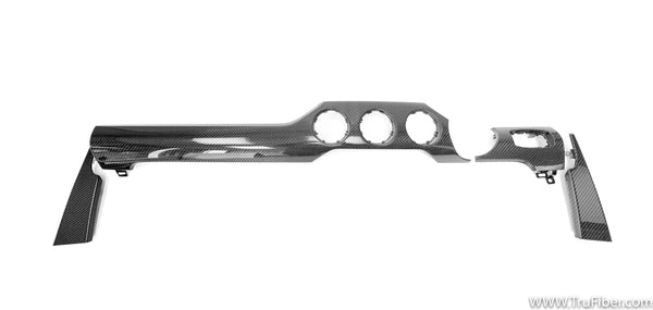 2015-2020 S550 Mustang Carbon Fiber LG319 Dash Kit (RHD)