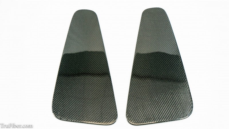 2015-2020 S550 Mustang Carbon Fiber LG332 Quarter Window Covers - view 3