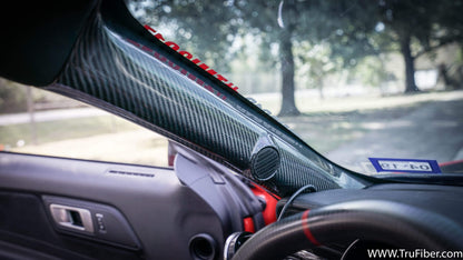 2015-2020 S550 Mustang Carbon Fiber LG428 A-Pillar (driver's side)