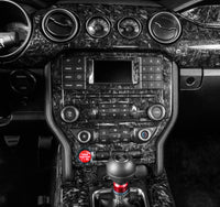 2015-2020 S550 Mustang Forged Carbon Fiber LG426 Radio Bezel