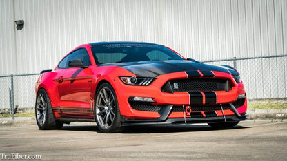 2015-2020 S550 Mustang GT350R Carbon Fiber A82KR-AC Hood - view 2