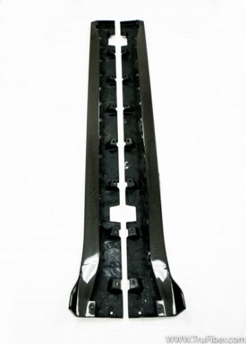 2015-2020 S550 Mustang GT350R Carbon Fiber XR11-AC Side Skirts - view 2