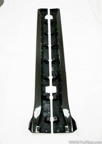 2015-2020 S550 Mustang GT350R Carbon Fiber XR11-AC Side Skirts - view 3