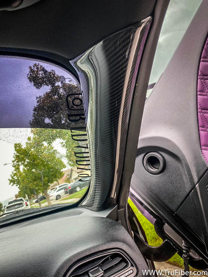 2015-2022 Challenger Carbon Fiber A Pillars (LG463, LG507) - view 3