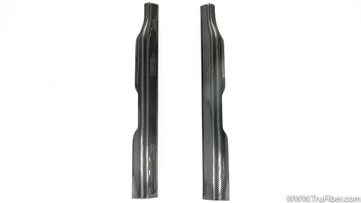 2015-2022 Challenger Carbon Fiber LG465 Door Sills - view 2