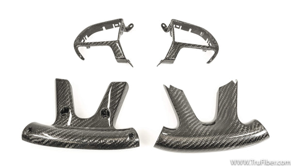 2015-2022 Mopar Carbon Fiber LG492 Steering Wheel Trim Inserts