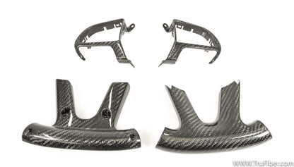 2015-2022 Mopar Carbon Fiber LG492 Steering Wheel Trim Inserts
