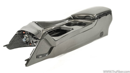 2015-2023 Challenger Carbon Fiber K2 Center Console 6-piece Combo - view 2