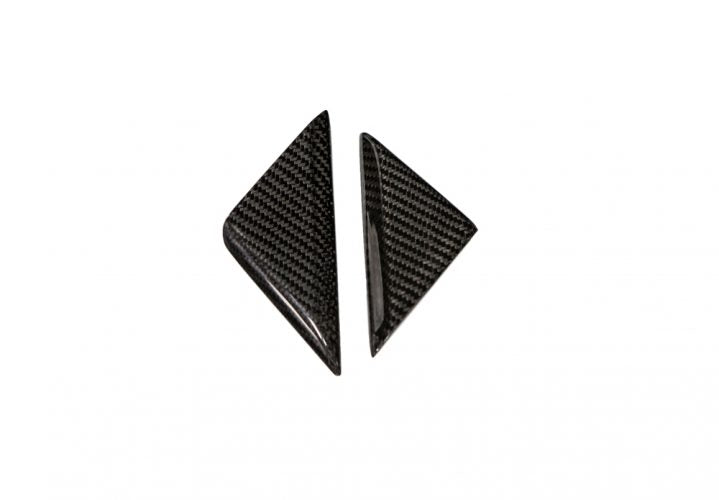 2015-2024 S550 S650 Mustang Carbon Fiber LG247 Mirror Triangle Covers - view 2