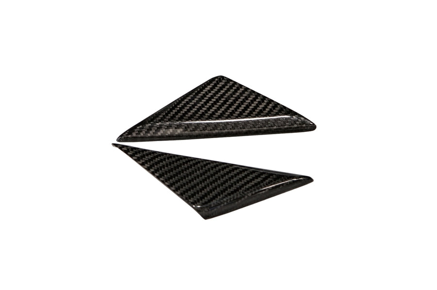 2015-2024 S550 S650 Mustang Carbon Fiber LG247 Mirror Triangle Covers - view 3
