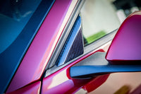 2015-2024 S550 S650 Mustang Carbon Fiber LG247 Mirror Triangle Covers