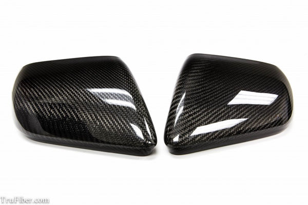 2015-2023 S550 Mustang Carbon Fiber LG249 Mirror Covers - view 2