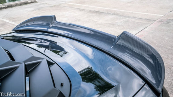 2015-2023 S550 Mustang Carbon Fiber DCA68 Rear Spoiler