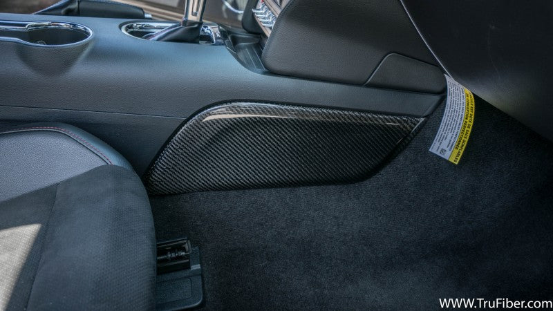 2015-2024 S550 S650 Mustang Carbon Fiber LG321 Center Console Side Panels - view 2