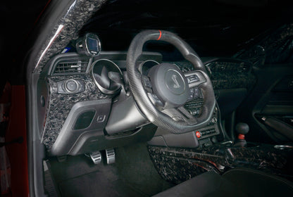 2015-2024 S550 S650 Mustang Forged Carbon Fiber LG321 Center Console Side Panels - view 2