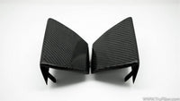 2016-2017 S550 Mustang GT350R Carbon Fiber LG299-AC Front Bumper Upper Grille Inserts