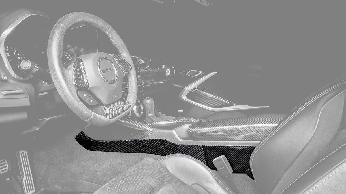 2016-2019 Camaro Carbon Fiber Center Console 9 Piece K1 Combo - view 6