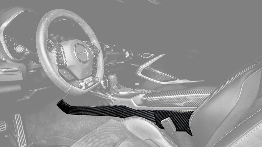 2016-2019 Camaro Carbon Fiber Center Console 9 Piece K1 Combo - view 6