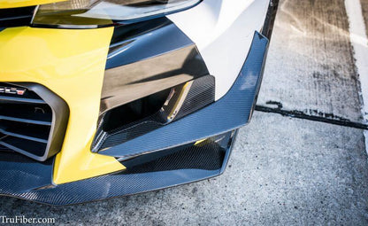 2016-2019 Camaro Carbon Fiber LG358 Canards - view 2