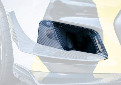 2016-2019 Camaro Carbon Fiber LG359 Foglight Bezels - view 3