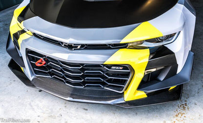 2016-2019 Camaro Carbon Fiber LG359 Foglight Bezels - view 4