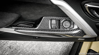 2016-2019 Camaro Carbon Fiber LG365 Window Switch Bezels - view 3