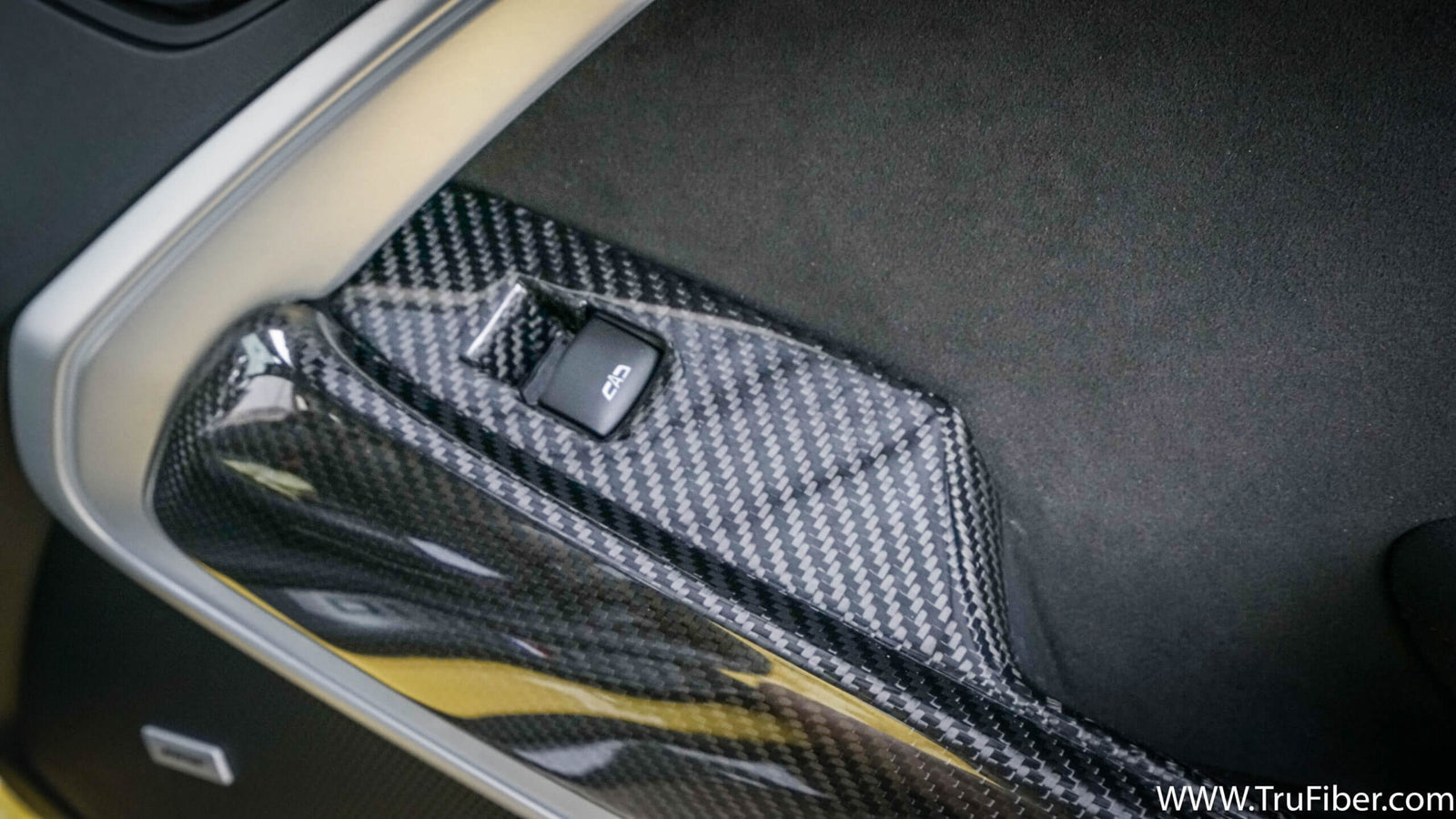 2016-2019 Camaro Carbon Fiber LG365 Window Switch Bezels