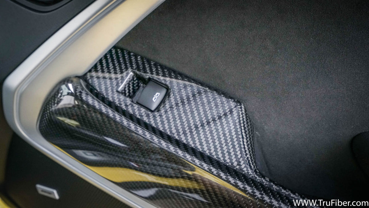 2016-2019 Camaro Carbon Fiber LG365 Window Switch Bezels