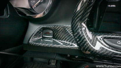 2016-2019 Camaro Carbon Fiber LG366 Start Stop Button Cover - view 2